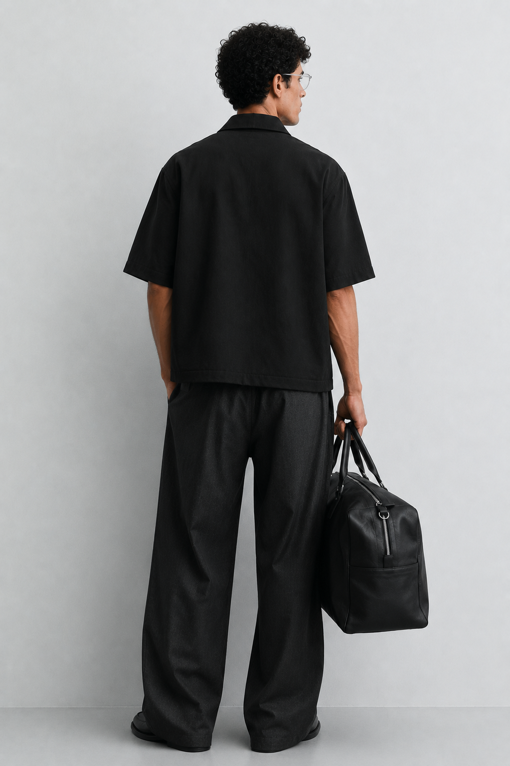 Camicia Boxy Leave