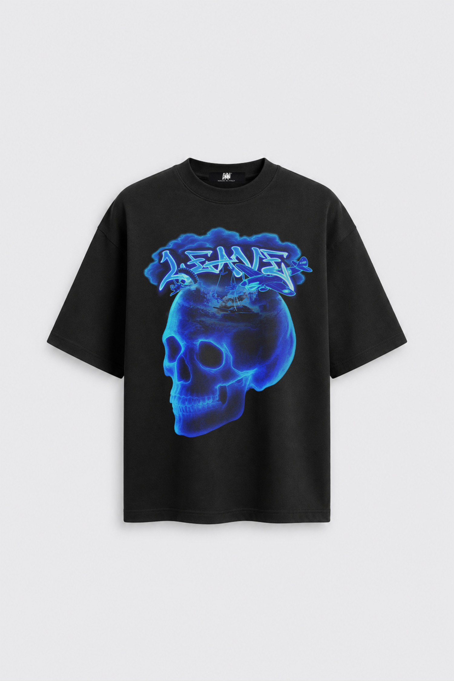Tee Boxy Skull X-Rays