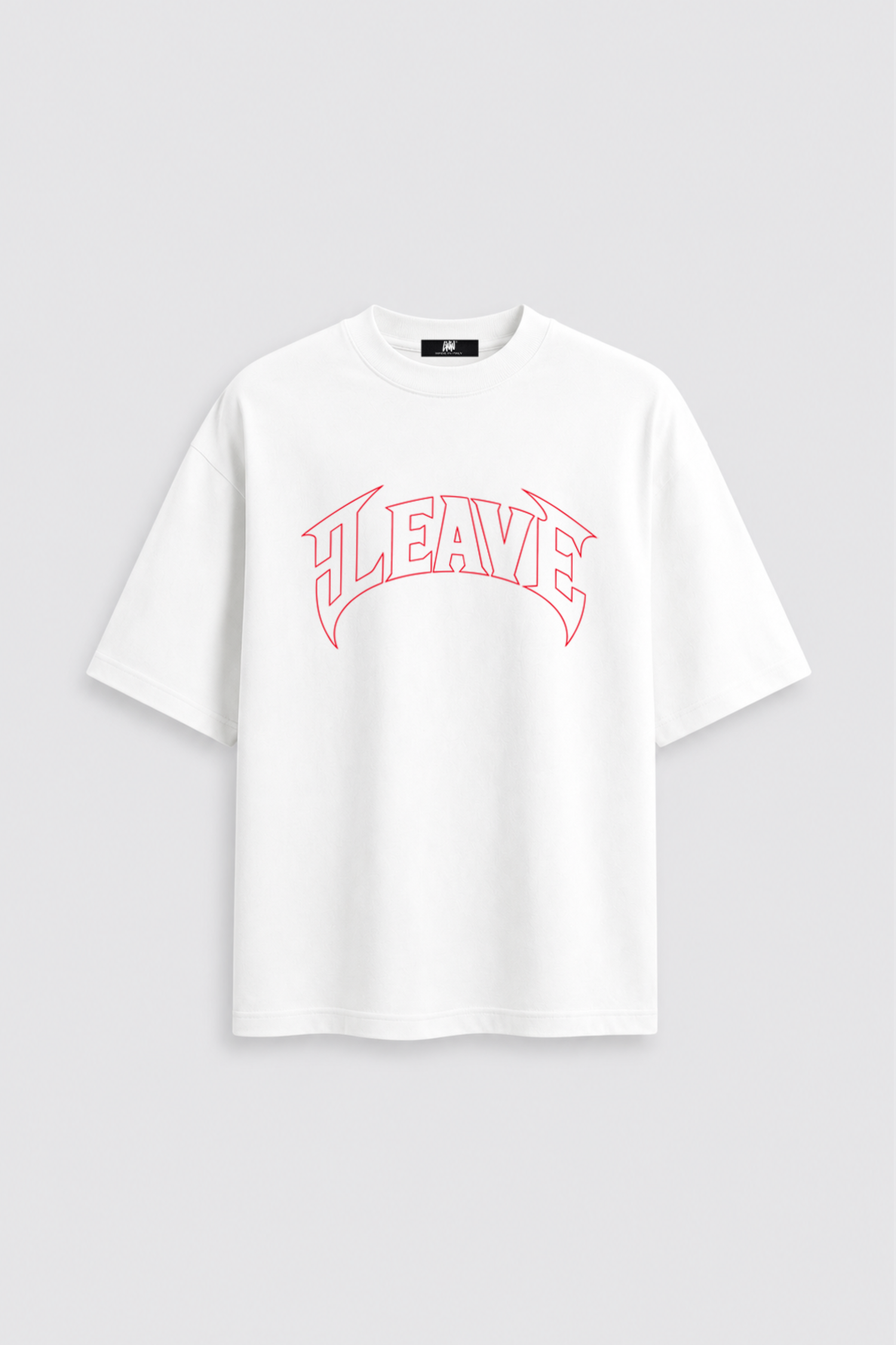T-shirt Gothic Leave