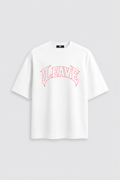 T-shirt Gothic Leave White