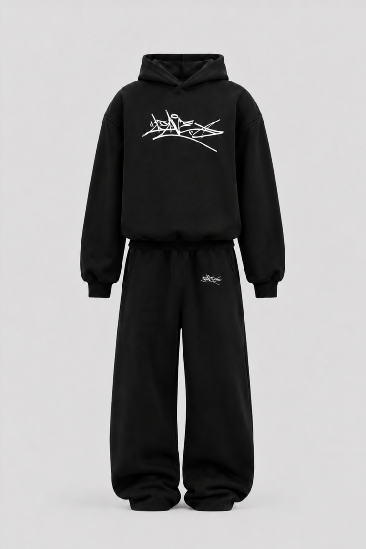 Set Hoodie e Joggers Black