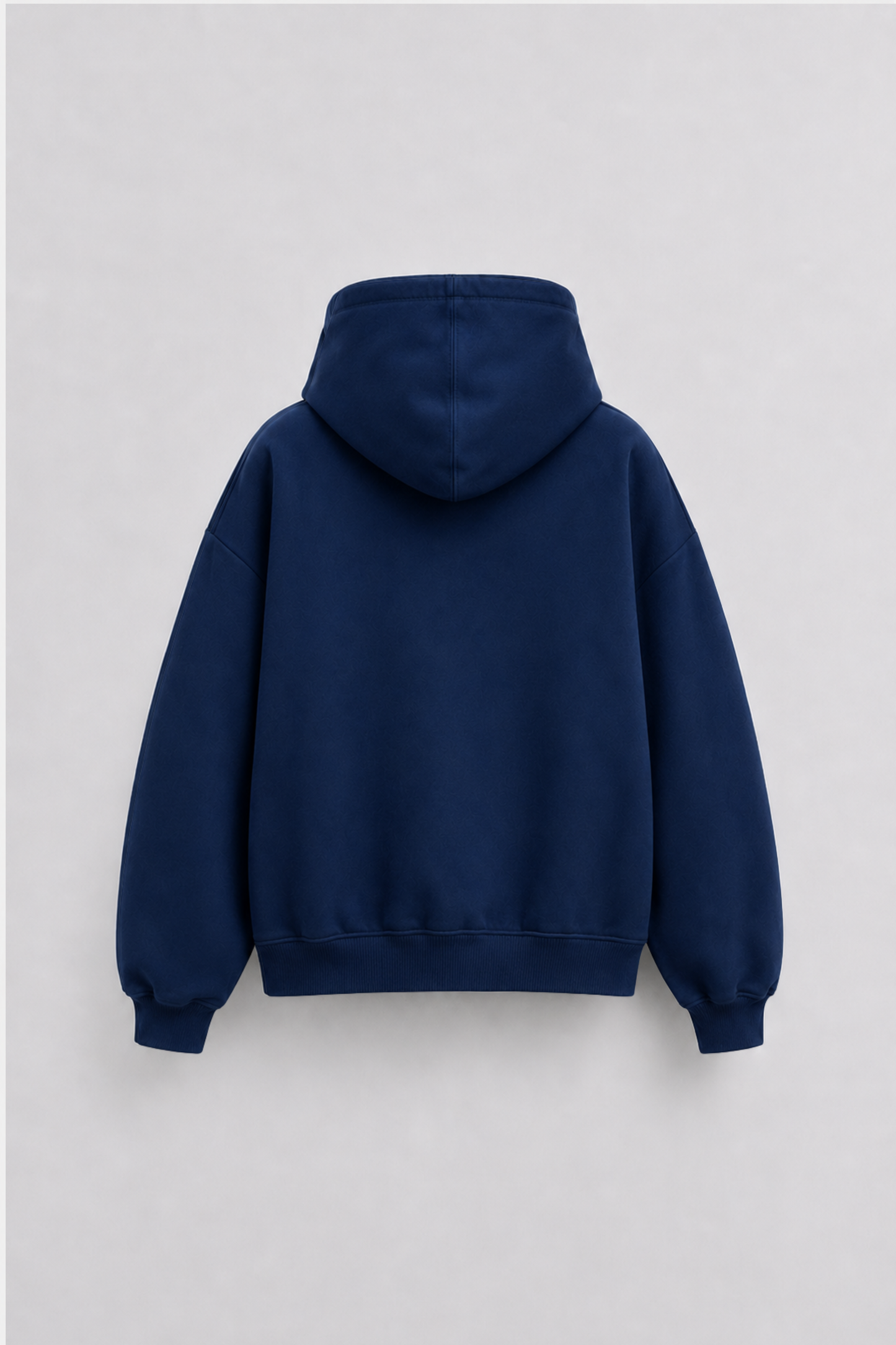 Zip Hoodie Boxy Leave