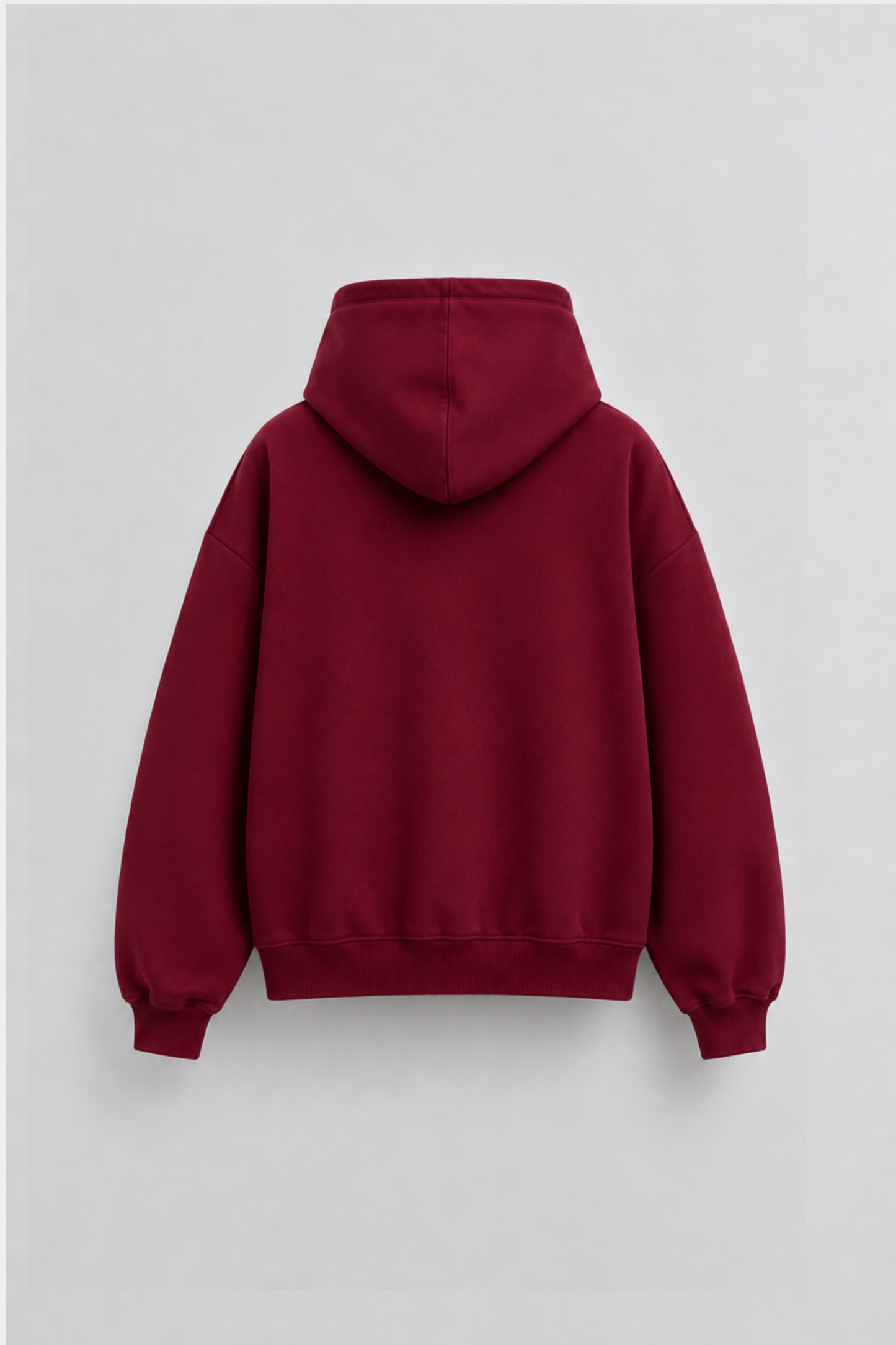 Zip Hoodie Boxy Leave