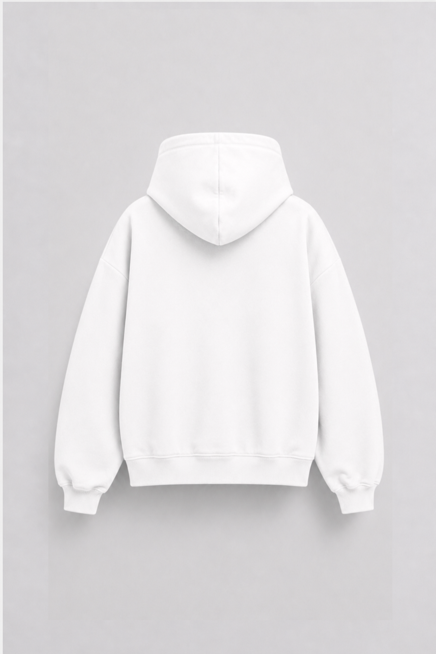 Zip Hoodie Boxy Leave