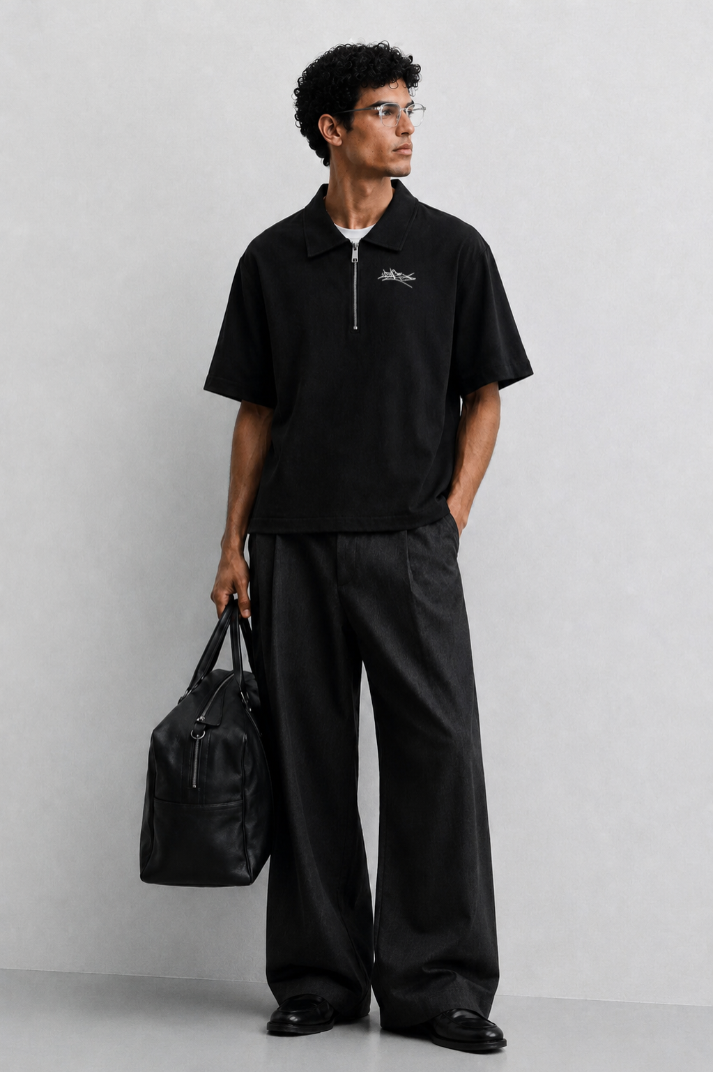 Polo Half Zip Leave