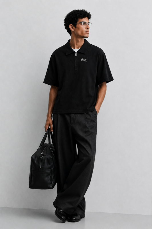 Polo Half Zip Leave