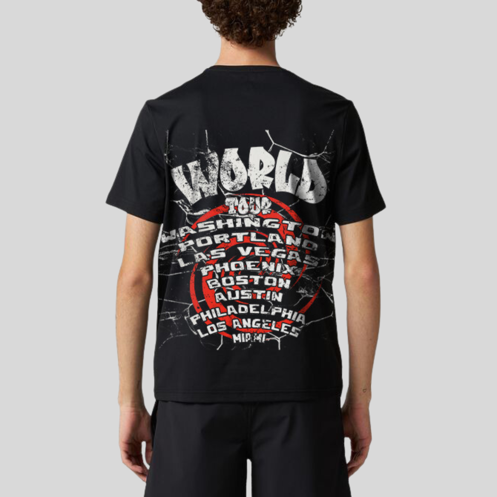 T-SHIRT - WORLD TOUR FROM U.S.A CITIES