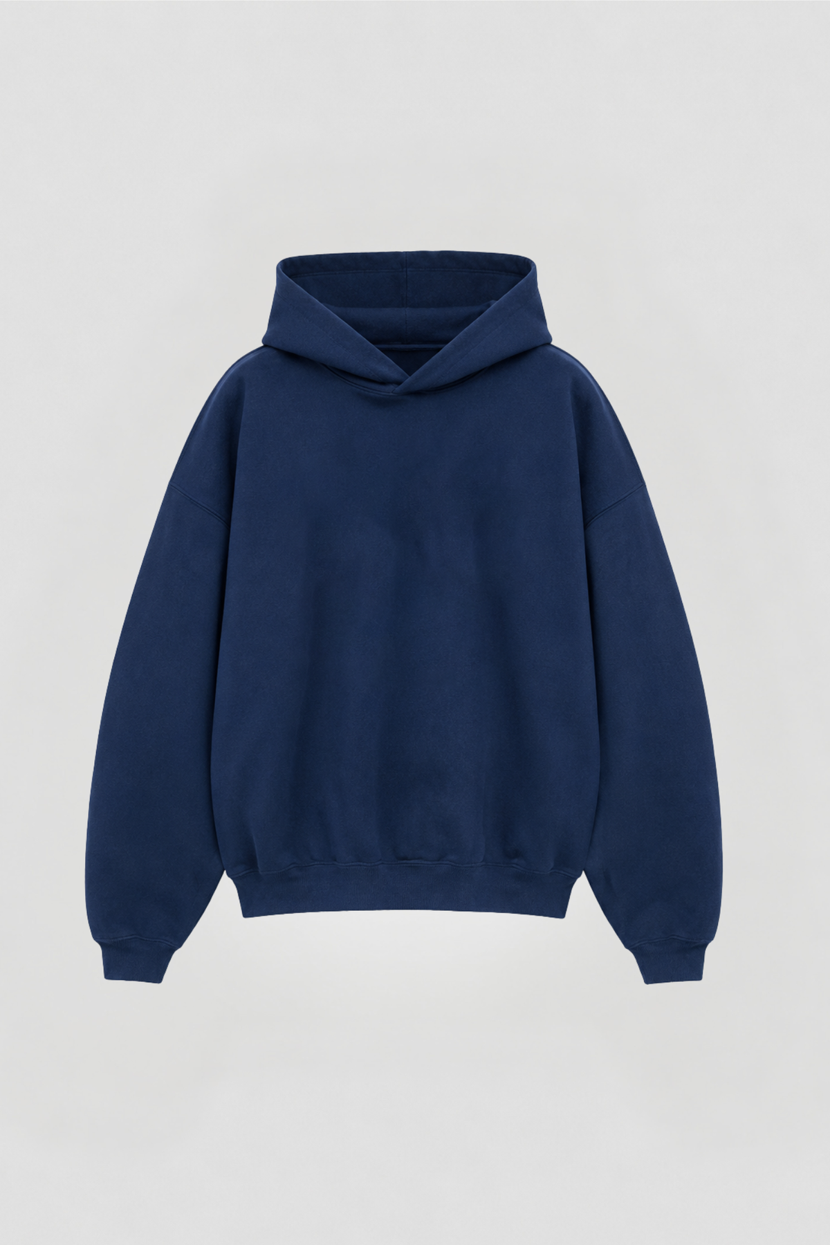 Sudadera con capucha ancha básica