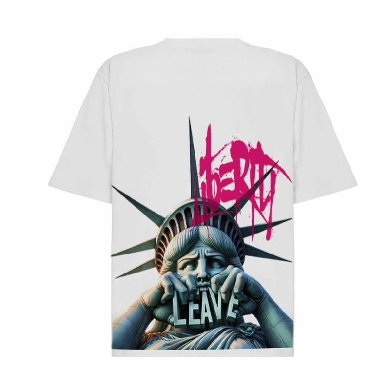 T-SHIRT NYC- STATUE OF LIBERTY ENJOY YOUR MEAL