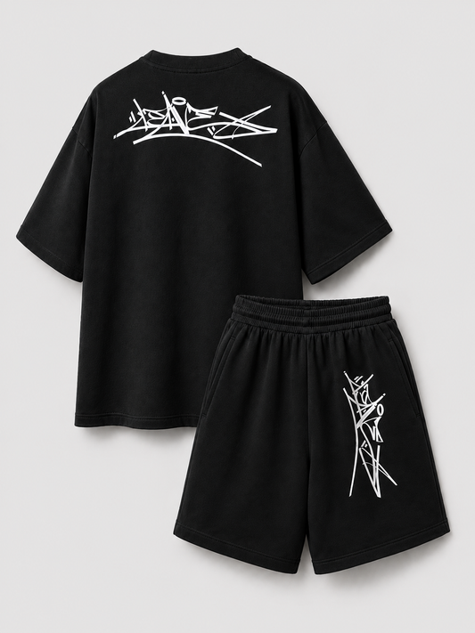 Set T-shirt & Bermuda Leave