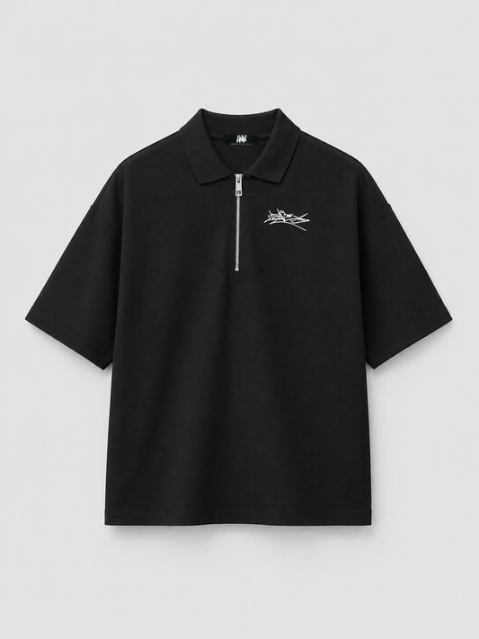 Polo Half Zip Leave