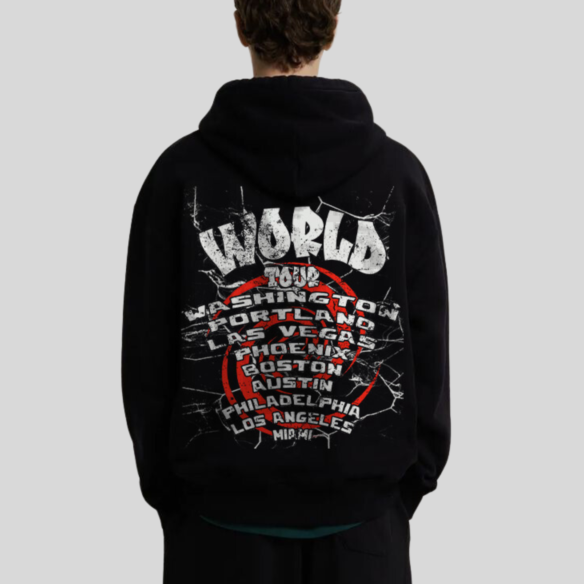 HOODIE - WORLD TOUR FROM U.S.A CITIES