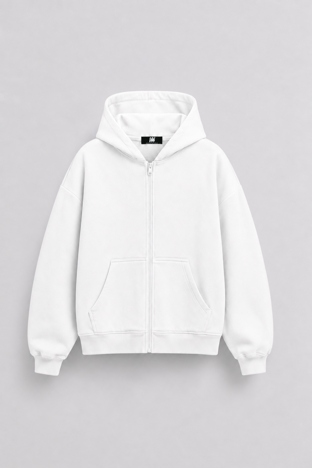 Zip Hoodie Boxy Blanks